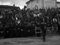 Juez del partido de pelota organizado con motivo del homenaje