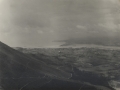 Panorámica desde la cima de Jaizkibel : vista de Irun hasta Hendaia