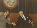 Visita institucional del alcalde Pedro Aguinagalde a Peñíscola