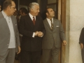 Visita institucional del alcalde Pedro Aguinagalde a Peñíscola