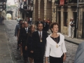 La corporación municipal en las fiestas de Santa María Magdalena