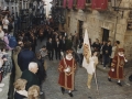 Visita de Juan José Ibarretxe, lehendakari del Gobierno Vasco, con motivo del 800 Aniversario de Hondarribia : el lehendakari y el alcalde Jauregi junto a la comitiva por las calles de Hondarribia