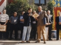 Visita institucional de los representantes del ayuntamiento de Peñíscola a Hondarribia : intercambio de obsequio entre las dos instituciones