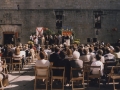 Visita institucional de los representantes del ayuntamiento de Peñíscola a Hondarribia : actuación musical