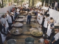 Visita institucional de los representantes del ayuntamiento de Peñíscola a Hondarribia : concurso de paellas