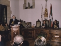 Nombramiento de Hijo Adoptivo de Hondarribia a Álvaro Enrique Arzú Irigoyen, Presidente Constitucional de la República de Guatemala : el alcalde Jauregi dirige unas palabras al público asistente
