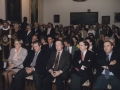 Nombramiento de Hijo Adoptivo de Hondarribia a Álvaro Enrique Arzú Irigoyen, Presidente Constitucional de la República de Guatemala : Inaxio Oliveri, Iñaki Anasagasti y Andres Vilariño entre los asistenteas al acto