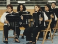 Actuación musical en el acto de inauguración del polideportivo Hondartza