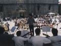 Actuación musical en la plaza de Armas dentro del Musikaldi 2000