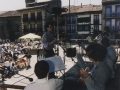 Actuación musical en la plaza Gipuzkoa dentro del Musikaldi 2000