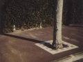 Detalle de la acera