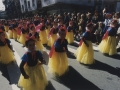 Desfile de comparsas en los carnavales de Hondarribia