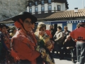 Desfile de comparsas en los carnavales de Hondarribia