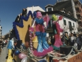 Desfile de comparsas en los carnavales de Hondarribia