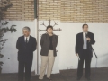 El alcalde de Hondarribia en la presentación de la exposición "Zahakinak"