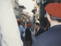 El alcalde de Hondarribia, Borja Jauregi, el día del Alarde