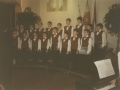 Actuación del coro infantil