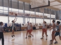 Partido de baloncesto femenino del Hondarribia en las fiestas patronales