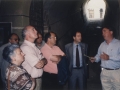 Inauguración del fuerte de Guadalupe : el alcalde de Hondarribia junto a los asistentes al acto en una visita guiada
