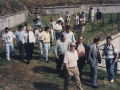 Inauguración del fuerte de Guadalupe : asistentes al acto en una visita guiada