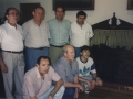 El alcalde de Hondarribia junto al grupo de carpinteros Iridoy