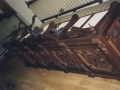 Detalle de la mesa de plenos del ayuntamiento de Hondarribia