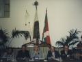 Miembros de las Juntas Generales en la sesión plenaria celebrada en el ayuntamiento de Hondarribia