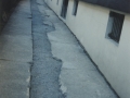 Obras en las calles de Hondarribia