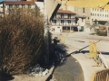 Obras en las calles de Hondarribia