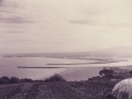 Vista de la playa de Hondarribia y Hendaya desde el monte Jaizkibel