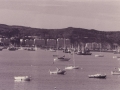 Bahía de Txingudi y, al fondo, Hondarribia