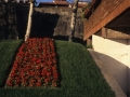 Jardines junto a la muralla de Hondarribia