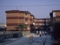 Obras en una calle de Hondarribia