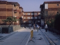 Obras en una calle de Hondarribia