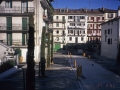 Obras en las calles de Hondarribia