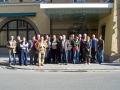 Fotografía de grupo de representantes municipales vascos que asistieron al Congreso del Consejo de Municipios y Regiones de Europa celebrado en Innsbruck