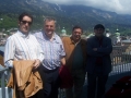 Alcaldes y representantes municipales vascos visitando Innsbruck