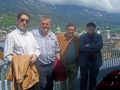 Alcaldes y representantes municipales vascos visitando Innsbruck