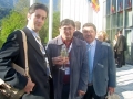 Alcaldes y representantes municipales vascos en el Congreso del Consejo de Municipios y Regiones de Europa celebrado en Innsbruck