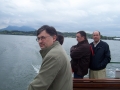 Paseo en barco en el lago Chiemsese de los alcaldes y representantes municipales vascos