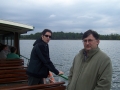 Paseo en barco en el lago Chiemsese de los alcaldes y representantes municipales vascos