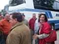 Grupo de alcaldes y representantes municipales vascos