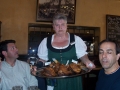 Comida en el restaurante Haxnbauer
