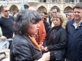 Alcaldes y representantes municipales vascos visitando Múnich