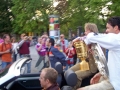 Celebración de FC Bayern Munich en la victoria de la DFB-Pokal