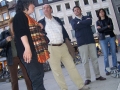 Alcaldes y representantes municipales vascos visitando Múnich
