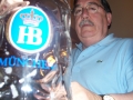 Alcaldes y representantes municipales vascos en Hofbräuhaus, el restaurante de cerveza más conocido de Múnich