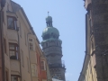 Torre de la Ciudad en Innsbruck, parte del antiguo Ayuntamiento