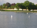 Lago y parque del Palacio de Nymphenburg