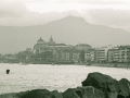 Hondarribia desde el Espigón